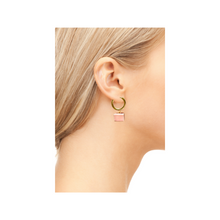 Load image into Gallery viewer, Ari Red Wine Earrings *
