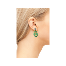 Load image into Gallery viewer, Buddoh Green Earrings*

